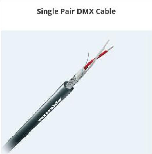 single pair DMX cable